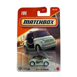 Matchbox 2024 Fiat Topolino Diecast Car New on Card